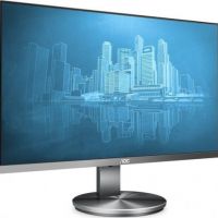 Монитор AOC I2790VQ 27 AOC I2790VQ Silver-Black (IPS, LED, 1920x1080, 4 ms, 178°/178°, 250 cd/m, 20M:1, +HDMI, +DisplayPort, +MM)