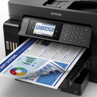МФУ EPSON L15160 (C11CH71404) (запуск инженером)