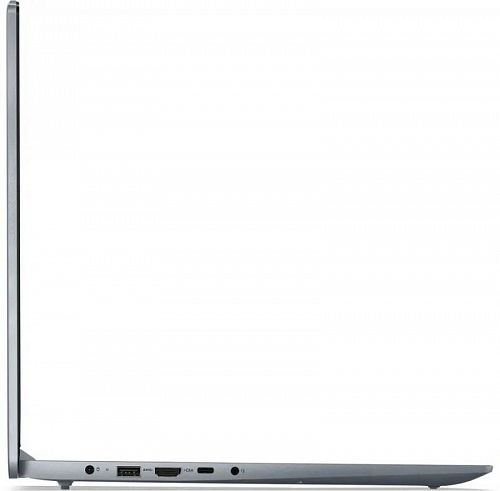 Ноутбук Lenovo IdeaPad Slim 3 15IRU8 Core i3 1305U 8Gb SSD256Gb Intel UHD Graphics 15.6 TN FHD (1920x1080) noOS grey WiFi BT Cam (82X7004BPS)