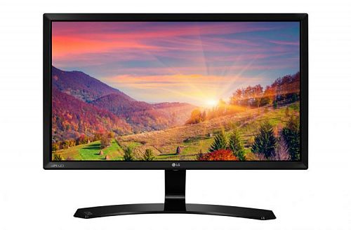 Монитор 23.8 LG 24MP58VQ-P Black (IPS, LED, LCD, Wide, 1920x1080, 5 ms GTG, 178°/178°, 250 cd/m, 100`000`000:1, +DVI, +HDMI)