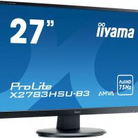 Монитор ЖК IIYAMA ProLite X2783HSU-B3 27, черный