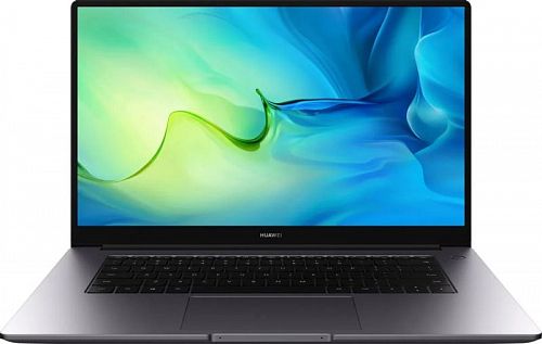 Ноутбук Huawei MateBook D 15 BoDE-WFH9 Core i5 1155G7 16Gb SSD512Gb Intel Iris Xe graphics 15.6 IPS FHD (1920x1080) noOS grey space WiFi BT Cam (53013WRN)