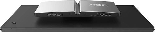 Монитор AOC U32U1 32 U32U1 Black-Silver PORSCHE design с поворотом экрана (4K, IPS, 3840x2160, HDR600, 5 ms, 178°/178°, 50M:1, +HDMI 1.4, +HDMI 2.0, +DisplayPort 1.2, +3xUSB 3.1, +USB-Type C 3.1,