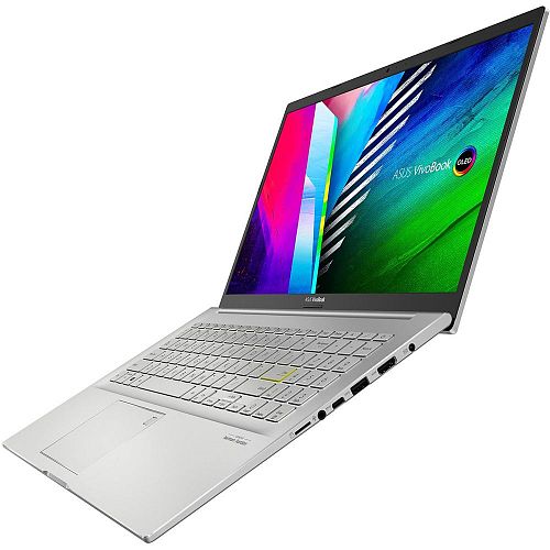 Ноутбук Asus VivoBook 15 K513EA-L12289 Intel Core i7-1165G7 / 8Gb / 512Gb SSD / 15.6 FHD OLED (1920x1080) / WiFi6 / FingerPrint / BT5.0 / Cam / RU / EN Backlit Keyboard / 1.8Kg / Silver / No OS / RU_EN_K