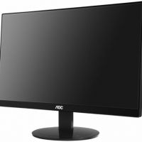 Монитор AOC I2480SX 23.8 AOC I2480SX Black (IPS, LED, 1920x1080, 5 ms, 178°/178°, 250 cd/m, 20M:1, +DVI)
