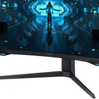 Монитор Samsung LC32G75TQSIXCI 31,5, черный A QLED изогнутый GAMING-монитор Odyssey G7 2560x1440 1ms 2500:1 600cd 178/178 HDMI 2*DP USB-hub 240Hz G-Sync HDR600 HAS Pivot Black