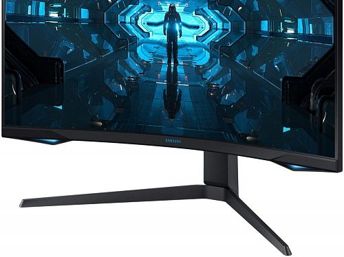 Монитор Samsung LC32G75TQSIXCI 31,5, черный A QLED изогнутый GAMING-монитор Odyssey G7 2560x1440 1ms 2500:1 600cd 178/178 HDMI 2*DP USB-hub 240Hz G-Sync HDR600 HAS Pivot Black