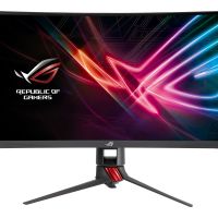 Монитор ASUS 90LM03S0-B02170 31.5 ASUS XG32VQR ROG Strix Grey Сurved (LED, Wide, 2560х1440, 144Hz, 4ms, 178°/178°, 450 cd/m, 3000:1, +DP, +НDMI, +MM, +USB, )
