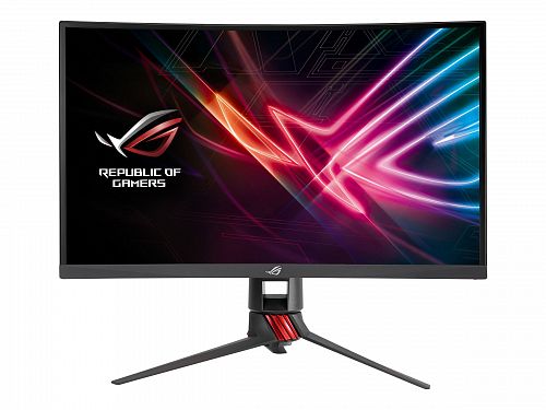 Монитор ASUS 90LM03S0-B02170 31.5 ASUS XG32VQR ROG Strix Grey Сurved (LED, Wide, 2560х1440, 144Hz, 4ms, 178°/178°, 450 cd/m, 3000:1, +DP, +НDMI, +MM, +USB, )