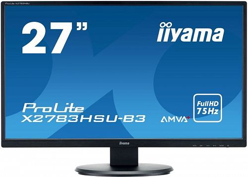 Монитор ЖК IIYAMA ProLite X2783HSU-B3 27, черный