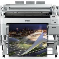 Плоттер EPSON SureColor SC-T5200D MFP PS (C11CD40301A1) со стендом
