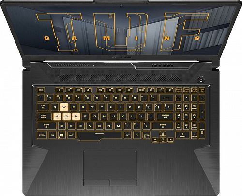 Ноутбук Asus TUF Gaming FX707ZC4-HX056 Core i7 12700H 16Gb SSD1Tb NVIDIA GeForce RTX 3050 4Gb 17.3 IPS FHD (1920x1080) noOS grey WiFi BT Cam (90NR0GX1-M003H0)