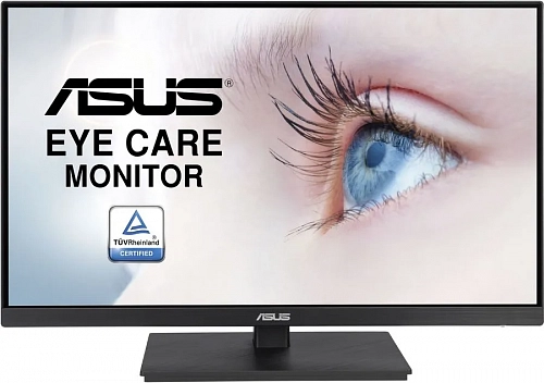 Монитор Asus 27 VA27EQSB черный /IPS /LED /5ms /16:9 /HDMI /M/M матовая HAS Piv /1000:1 /300cd /178гр/178гр /1920x1080/ VGA /DP/ FHD/ USB /3.9кг