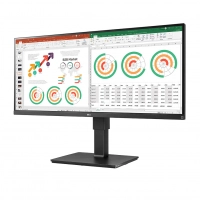 Монитор LG 34BN770-B (34, black, IPS, 21:9, 2хHDMI, 300сd, 178/178, 3440 х 1440, USB 3.0, 10,3 кг.)