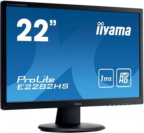 Монитор ЖК IIYAMA ProLite E2282HS-B1 21.5, черный