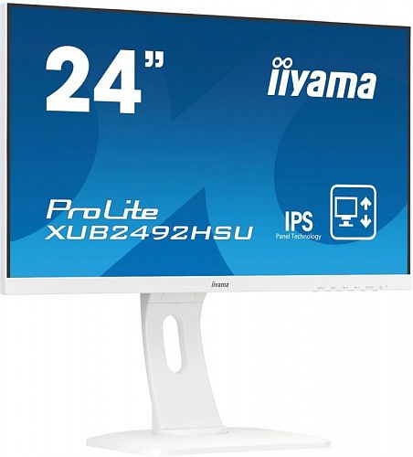 Монитор ЖК IIYAMA ProLite XUB2492HSU-W1 23.8, белый