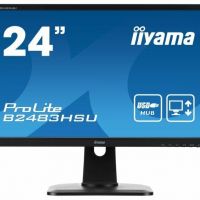 Монитор ЖК IIYAMA ProLite B2483HSU-B1DP 24, черный