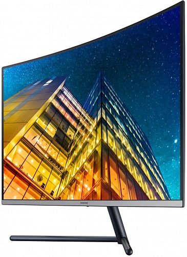 Монитор SAMSUNG 31,5 U32R590CWI Black Сurved (LED, Wide, 3840x2160, 4ms, 178°/178°, 250 cd/m, 2500:1 +DP, +НDMI, +USB, )