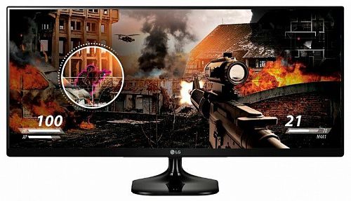 Монитор ЖК LG 25UM58-P 25, черный [25um58-p.aruz]