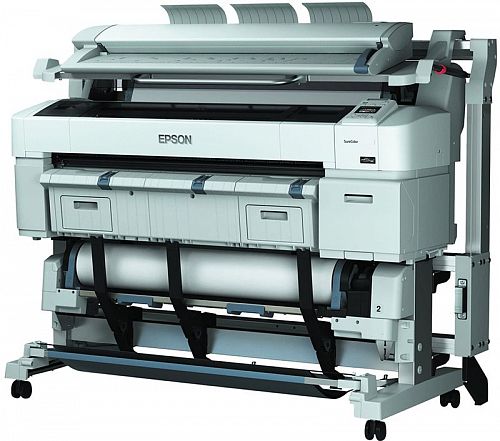 Плоттер EPSON SureColor SC-T5200D MFP PS (C11CD40301A1) со стендом