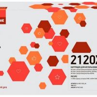 Лазерный картридж EasyPrint W2120X для принтеров HP Color LaserJet Enterprise M554dn;M555dn;M555x;M578c;M578dn;M578f;M578z;Flow M578c черный 13000 страниц