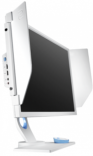 Монитор BenQ 9H.LG9LB.QRE 25 ZOWIE by BenQ XL2546 White-Blue с поворотом экрана (1920x1080, 240Hz, 1 ms, 170°/160°, 320 cd/m, 12M:1, +DVI, +HDMI 2.0, +HDMI 1.4, +DisplayPort 1.2, +4xUSB)