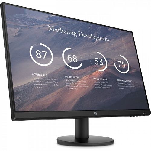 Монитор HP P27v G4 27,1920 x 1080,60 Гц,IPS,5 мс,1000:1,300 кд/м2,178/178,VGA,HDMI 1.4,(9TT20AA)