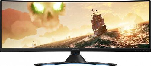 Монитор 43.4 Y44w-10 черный VA 32:10 HDMI матовая HAS Pivot 450cd 178гр/178гр 3840x1200 DisplayPort USB 13.33кг
