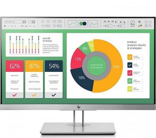 Монитор ЖК HP EliteDisplay E223 LED 21,5,1920 x 1080,60 Гц,IPS,5 мс,1000:1,250 кд/м2,178°/178°,VGA,HDMI 1.4,(1FH45AA)