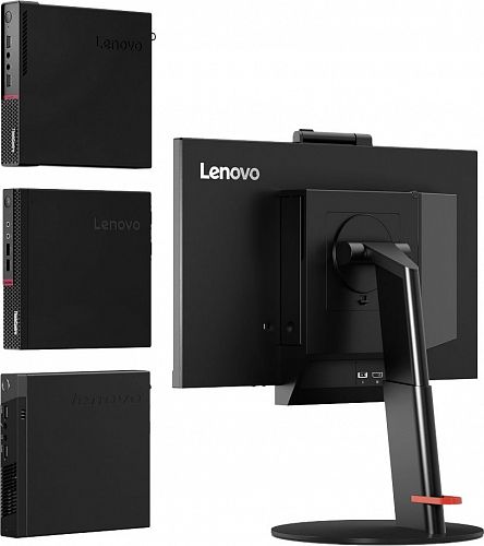 Монитор Lenovo 10QYPAR1EU 23.8 TIO 23,8 Non-touch Wide LED LCD (1920 x 1080) boTdless BTightness 250 cd/m2 Tilt / Lift MonitoT Stand No_DVD No No FULL USB 3Y OnSite