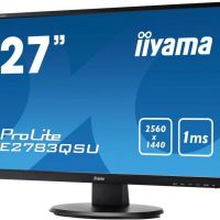 Монитор ЖК IIYAMA ProLite E2783QSU-B1 27, черный