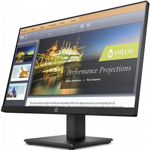Монитор ЖК HP P224 21.5,1920 x 1080,VA 5мс,3000:1,250 кд/м2,178°/178°,VGA,HDMI 1.4,(5QG34AA)