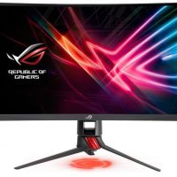 Монитор ASUS 90LM03G0-B01970 27 ASUS ROG XG27VQ Black Сurved (VA, LED, 1920x1080, 4ms, 178°/178°, 300 cd/m, 100M:1, +DVI, +DP, +HDMI, +USB)