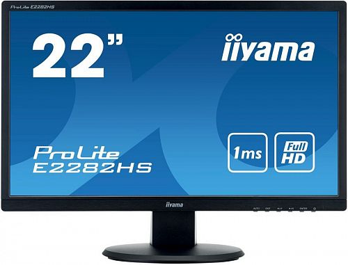Монитор ЖК IIYAMA ProLite E2282HS-B1 21.5, черный