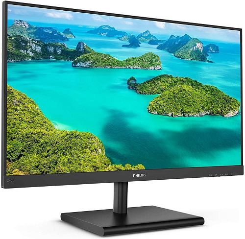 Монитор Philips 245E1S/01 24 245E1S/01 Black 2560x1440 75Гц IPS W-LED 16:9 4ms(GtG) VGA HDMI DP 50M:1 1000:1 178/178 250cd Tilt AMD Adaptive-Sync Black