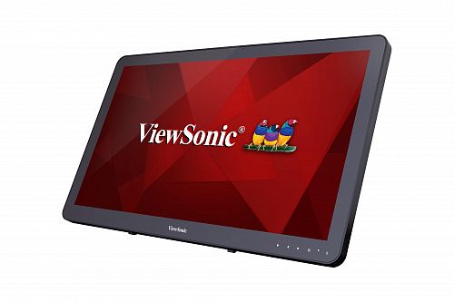 Монитор 23.6 Viewsonic TD2430 Black (VA, MultiTouch, 1920x1080, 10 ms, 178°/178°, 200 cd/m, 50M:1, +HDMI, +DisplayPort, +2xUSB, +MM)