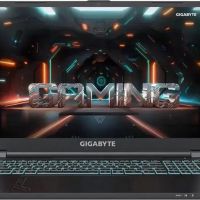 Ноутбук Gigabyte G6 Core i5 13500H 16Gb SSD512Gb NVIDIA GeForce RTX4050 6Gb 16 IPS FHD+ (1920x1200) Free DOS black WiFi BT Cam (MF-52KZ853SD)