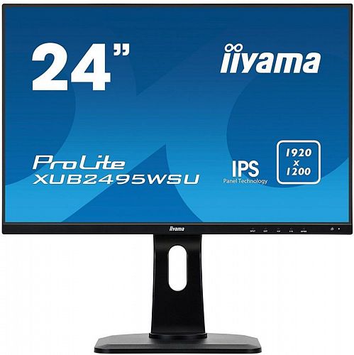 Монитор ЖК IIYAMA ProLite XUB2495WSU-B1 24.1, черный
