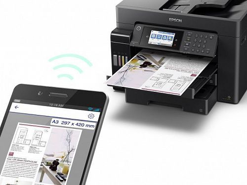МФУ EPSON L15160 (C11CH71404) (запуск инженером)