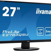 Монитор ЖК IIYAMA ProLite E2783QSU-B1 27, черный
