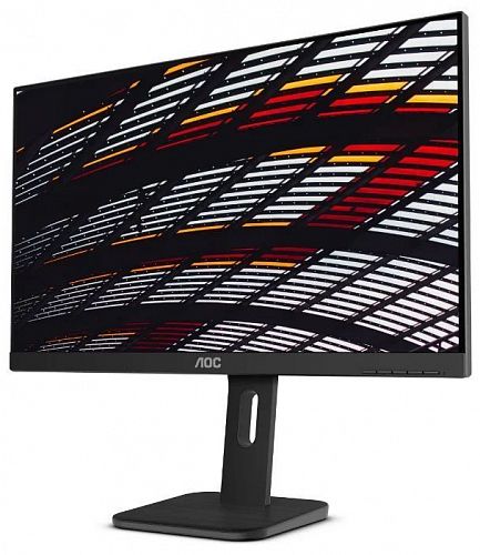 Монитор AOC 24P1 23.8 AOC 24P1 Black с поворотом экрана (IPS, LED, 1920x1080, 5 ms, 178°/178°, 250 cd/m, 50M:1, +DVI, +HDMI 1.4, +DisplayPort 1.2, +4xUSB 3.0, +MM)