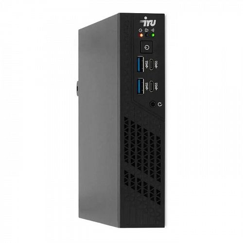 Неттоп IRU 310H6ITF i3 12100 (3.3) 8Gb SSD256Gb UHDG 730 noOS GbitEth BT черный (2031369)