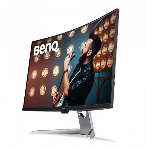 Монитор BenQ 9H.LGWLA.TSE 32 BenQ EX3203R Black (VA, изогнутый, LED, 2560x1440, 144Hz, 4 ms, 178°/178°, 400 cd/m, 20M:1, +2xHDMI 2.0, +DisplayPort 1.4, +2xUSB 3.0, +USB-Type C, +регулировка по высоте
