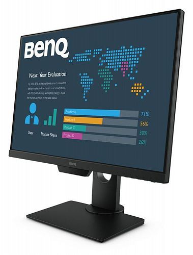 Монитор BenQ 9H.LHNLB.QBE BENQ 25 BL2581T IPS LED, 16:10 1920x1200, 300 cd/m2, 20M:1, 178/178, 5ms, VGA, DVI-D, HDMI, DisplayPort, 4*USB3.0, Speaker, Audio, Tilt, HAS, Pivot, Swivel Black
