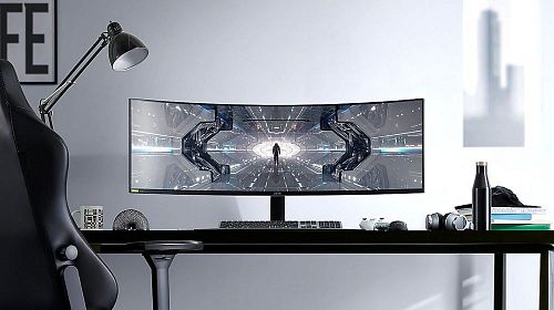 Монитор Samsung C49G95TSSI 27, черный [C49G95TSSI]