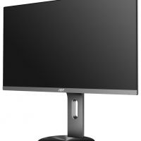Монитор AOC I2490VXQ 23,8 AOC I2490VXQ 1920x1080 IPS LED 16:9 4ms VGA HDMI DP 20M:1 178/178 250cd HAS Tilt FlickerFree Speakers Silver/Black