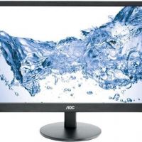 Монитор AOC E2470SWH 23.6 AOC E2470SWH Black (LED, 1920x1080, 1 ms, 170°/160°, 250 cd/m, 100M:1, +DVI, +HDMI, +MM)