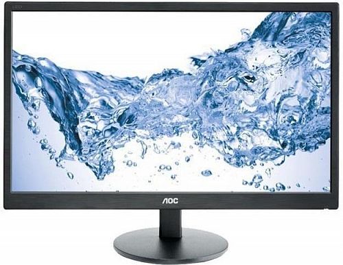 Монитор AOC E2470SWH 23.6 AOC E2470SWH Black (LED, 1920x1080, 1 ms, 170°/160°, 250 cd/m, 100M:1, +DVI, +HDMI, +MM)
