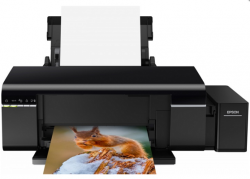 Принтер EPSON L805, с СНПЧ (C11CE86403)