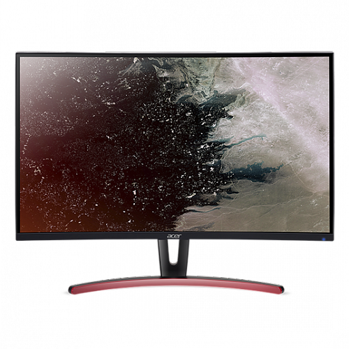 Монитор Acer UM.JE3EE.A01 31.5 ED323QURAbidpx (16:9)/VA(LED)/ZF/2560x1440/4ms/250nits/3000:1/144Hz,178°/178°,Dual Link DVI+HDMI(2.0)+DP(1.2a)+Audio out/HDMI/DP FreeSync/Black/Red Curved 1800R,VESA 100x1